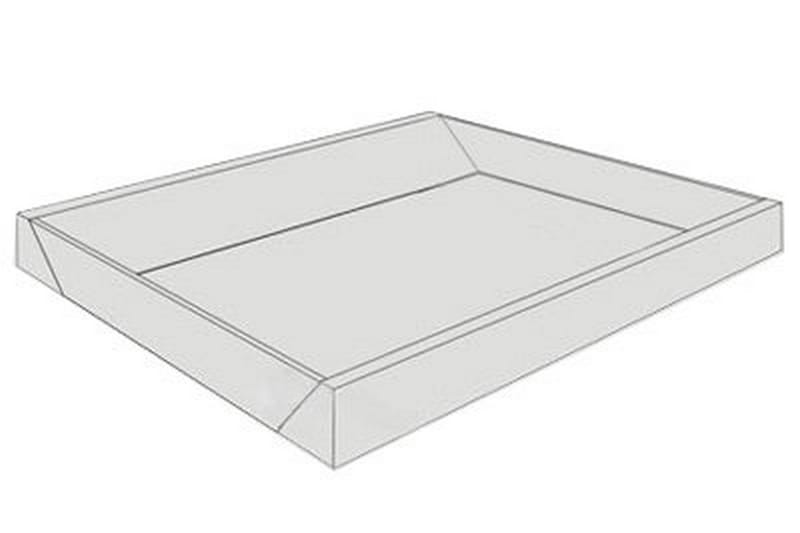 Wave Skumram Till Vattensäng180 200 cm - Svart - Products - Möbler - Säng - Vattensäng