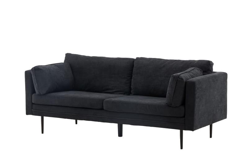 Boom 2-sits Soffa - Svart - Products - Möbler - Soffa - 3 sits soffa