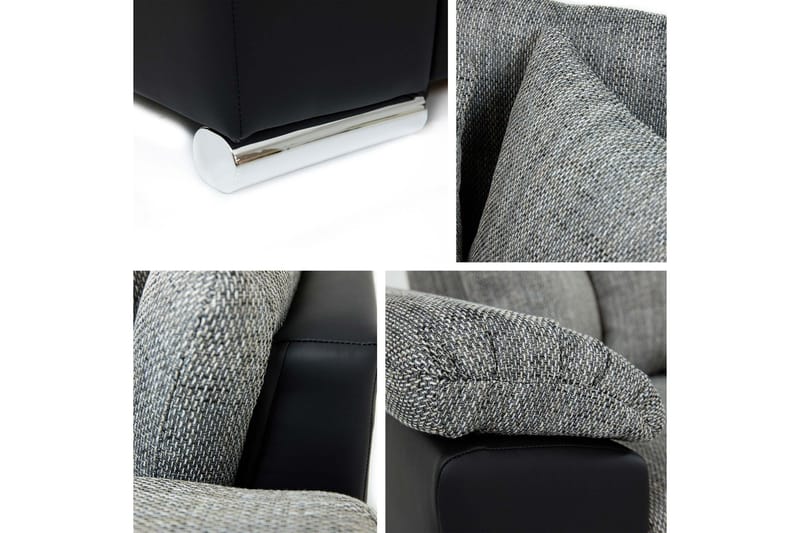 Camior Bäddsoffa m. Divan 3-sits - Brun - Products - Möbler - Soffa - Bäddsoffa - Bäddsoffa divan