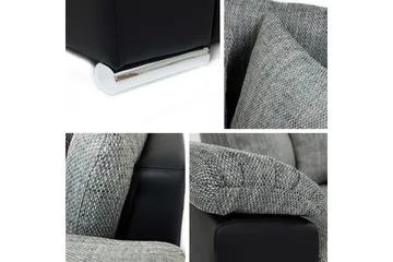 Camior Bäddsoffa m. Divan 3-sits - Mörkgrå - Products - Möbler - Soffa - Bäddsoffa - Bäddsoffa divan