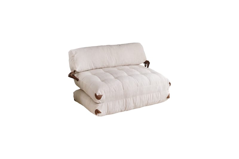 Fold Teddy Bäddsoffa Vit - Vit - Products - Möbler - Soffa - Bäddsoffa - 2 sits bäddsoffa
