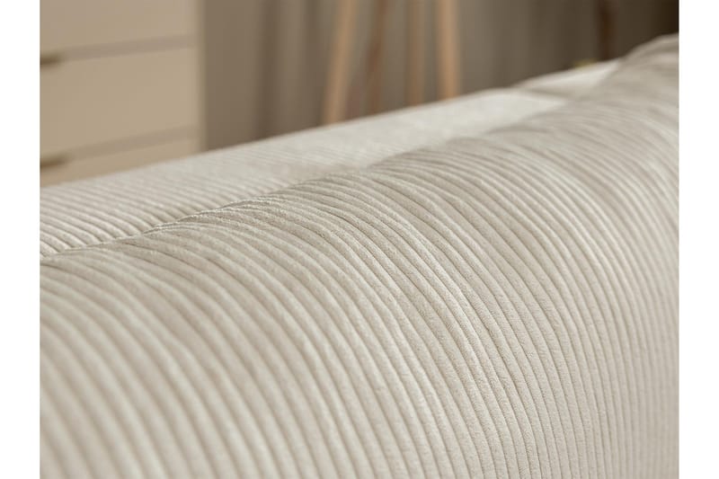 Handda Bäddsoffa med Divan 3-sits i Bouclé - Beige - Products - Möbler - Soffa - Bäddsoffa - Bäddsoffa divan