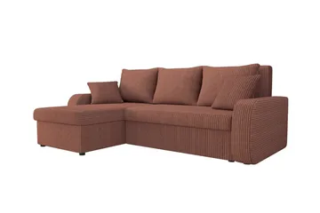 Kintore 3-sits Hörnbäddsoffa Brown - Products - Möbler - Soffa - Bäddsoffa - Bäddsoffa divan
