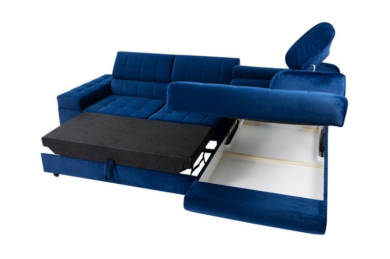 Kintore 3-sits Hörnbäddsoffa Ljusgrå - Products - Möbler - Soffa - Bäddsoffa - Hörnbäddsoffa