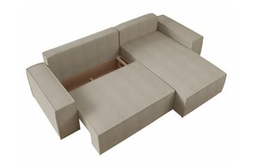 Knocklong 3-sits Hörnbäddsoffa - Grå - Products - Möbler - Soffa - Bäddsoffa - Hörnbäddsoffa