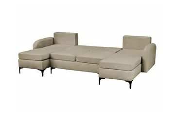 Knocklong 4-sits Hörnbäddsoffa Dark blue - Products - Möbler - Soffa - Bäddsoffa - Hörnbäddsoffa