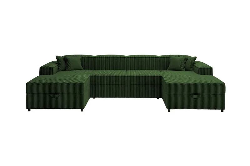 Knocklong 4-sits Hörnbäddsoffa