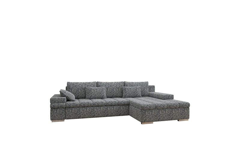 Naoma Bäddsoffa med Divan 4-sits - Marinblå - Products - Möbler - Soffa - Bäddsoffa - Bäddsoffa divan