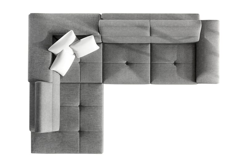 Reginia 5-sits Bäddsoffa Vänster - Grön - Products - Möbler - Soffa - Bäddsoffa - Bäddsoffa längsbäddad