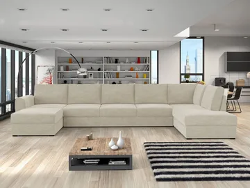 Taberk Large 6-sits U-Soffa med Divan Vänster - Products - Möbler - Soffa - Bäddsoffa - Hörnbäddsoffa