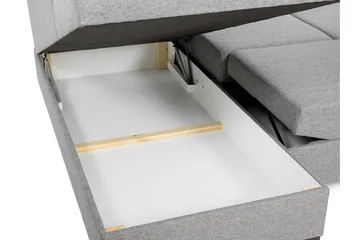 Wilma 5-sits Bäddsoffa - Grå - Products - Möbler - Soffa - Bäddsoffa - Bäddsoffa divan