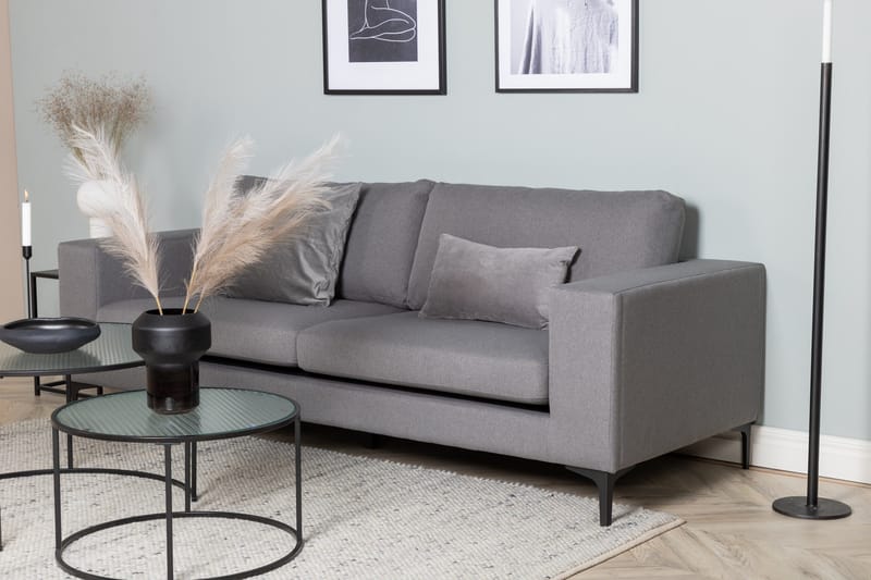 Bolero 3-sits Soffa - Grå - Products - Möbler - Soffa - 3 sits soffa