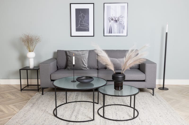 Bolero 3-sits Soffa - Grå - Products - Möbler - Soffa - 3 sits soffa