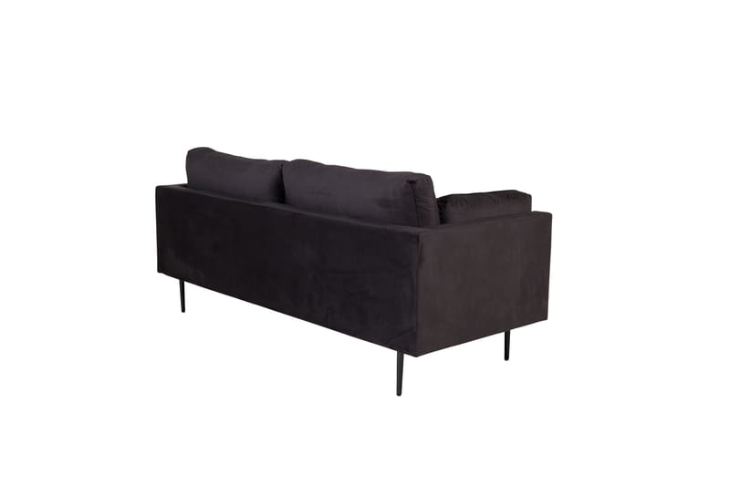 Boom 3-sits Soffa - Svart - Products - Möbler - Soffa - 3 sits soffa