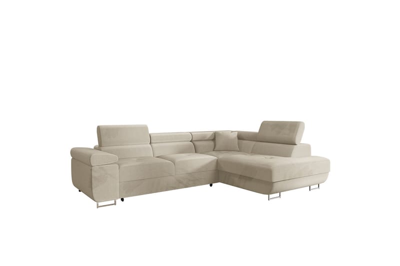Gabina Soffa med Schäslong 3-sits, Beige