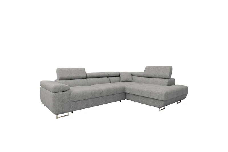 Gabina Soffa med Schäslong 3-sits, Grå