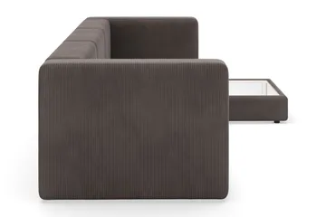 Hagblom 4-sits Divansoffa med Förvaring Vändbar - Taupe - Products - Möbler - Soffa - Divansoffa & schäslongsoffa - 4 sits soffa med divan