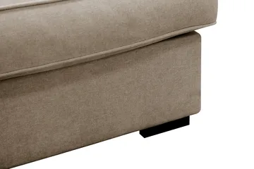 Rossita Lyx 4-sits Extra djup Soffa med Schäslong Höger - Brun Tyg - Products - Möbler - Soffa - Divansoffa & schäslongsoffa - 4 sits soffa med divan