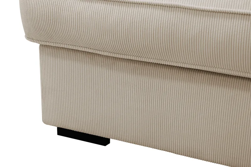 Rossita Lyx 4-sits Extra djup Soffa med Schäslong Höger - Greige Manchester - Products - Möbler - Soffa - Divansoffa & schäslongsoffa - 4 sits soffa med divan