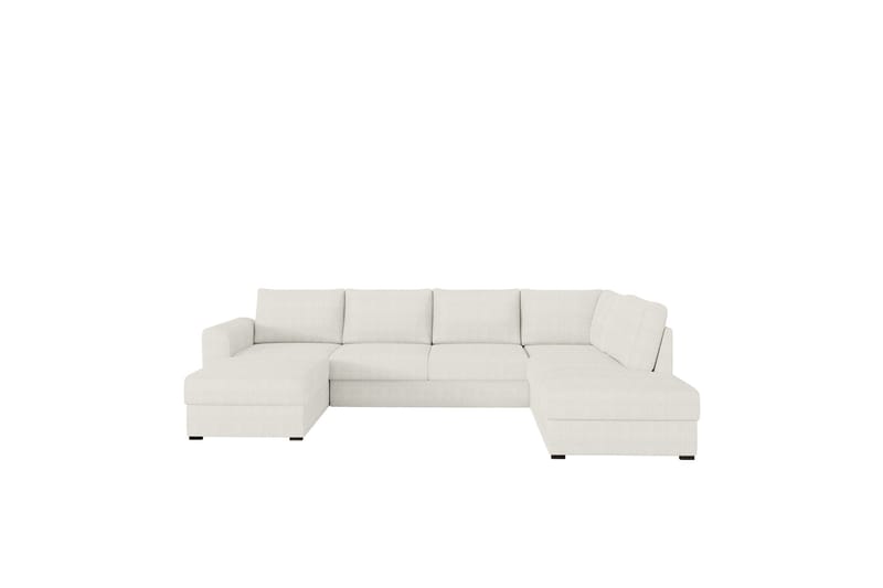 Taberk Soffa med Divan och Schäslong 4-sits - Vit - Products - Möbler - Soffa - Divansoffa & schäslongsoffa - 4 sits soffa med divan
