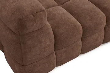 Elise 3-sits Bubblig Soffa - Brun - Products - Möbler - Soffa - 3 sits soffa