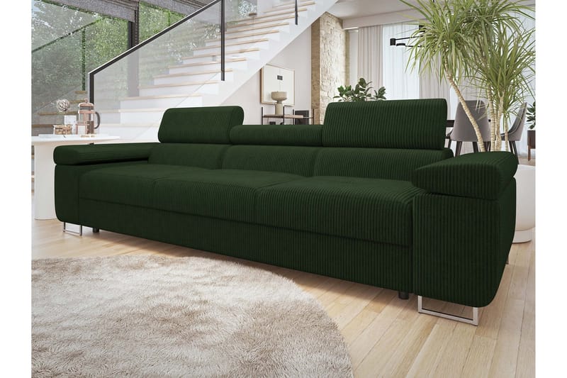 Gabina Soffa 3-sits - Grön - Products - Möbler - Soffa - 3 sits soffa
