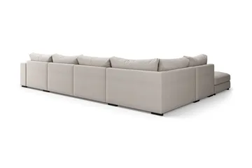 Dubai Stor U-modulsoffa med Divan Höger 432 cm - Beige - Products - Möbler - Soffa - Modulsoffa - Komplett modulsoffa