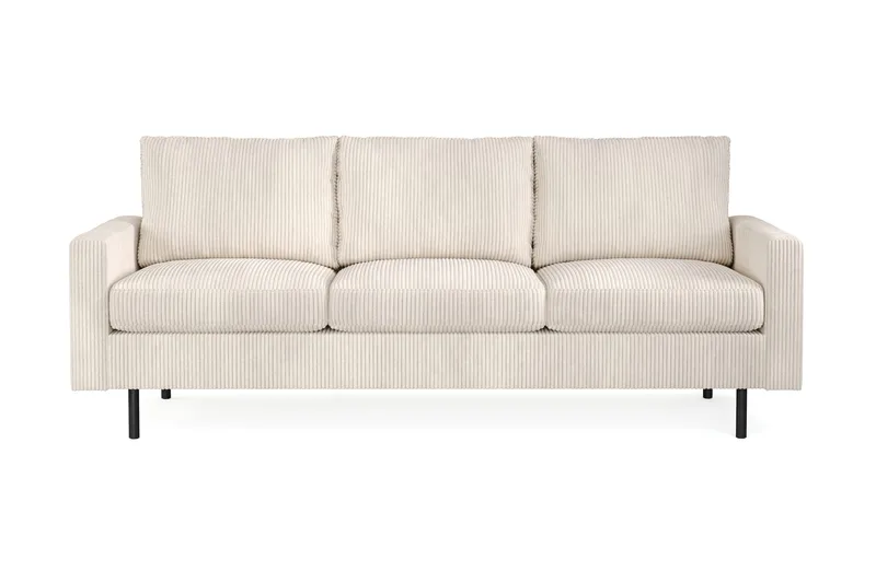 Peppe 3-sits Manchestersoffa, Beige