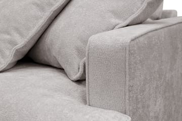 Rossita Lyx 2,5-sits Extra djup Soffa i Chenille - Grå/Brun - Products - Möbler - Soffa - 3 sits soffa