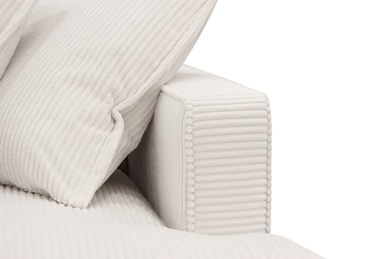 Rossita Lyx 2,5-sits Extra djup Soffa i Manchester - Naturvit - Products - Möbler - Soffa - 3 sits soffa