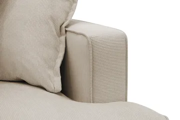Rossita Lyx 3,5-sits Extra djup Soffa i Manchester - Greige - Products - Möbler - Soffa - 4 sits soffa