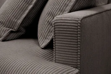 Rossita Lyx 3,5-sits Extra djup Soffa i Manchester - Mörkgrå - Products - Möbler - Soffa - 4 sits soffa