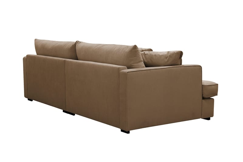 Rossita Lyx 3-sits Extra djup Soffa i Manchester - Ljusbrun - Products - Möbler - Soffa - 3 sits soffa
