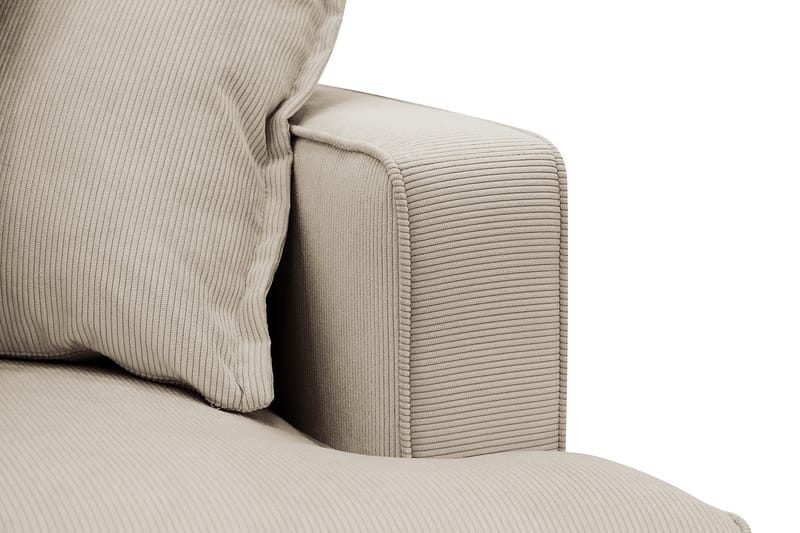 Rossita Lyx 5-sits Högervänd U-formad Extra djup Soffa med Divan och Schäslong i Manchester - Kräm - Products - Möbler - Soffa - U-soffa