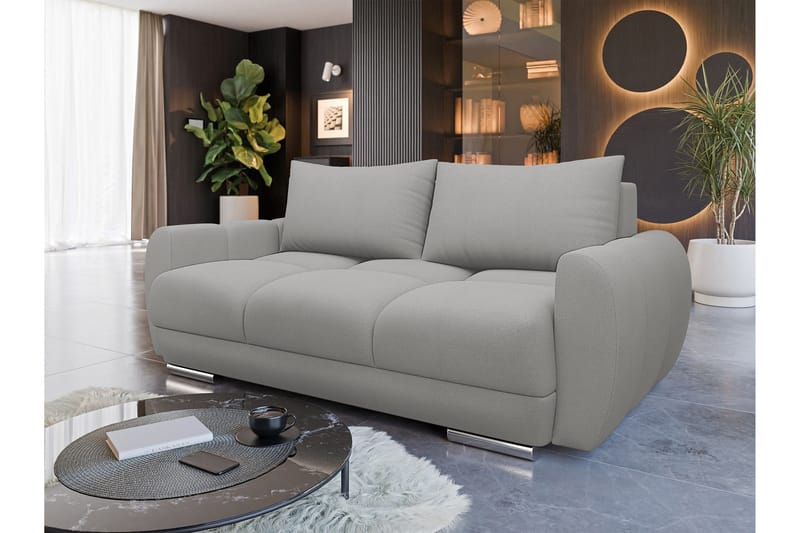Simerly Soffa 3-sits - Grå - Products - Möbler - Soffa - 3 sits soffa