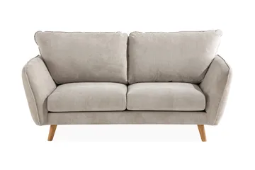 Trend Lyx 2-sits Tygsoffa, Beige