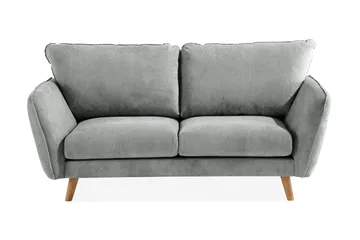 Trend Lyx 2-sits Tygsoffa, Grå