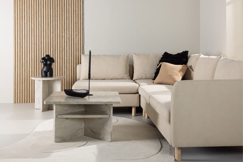 Zero Soffa 3-sits - Beige - Products - Möbler - Soffa - Hörnsoffa