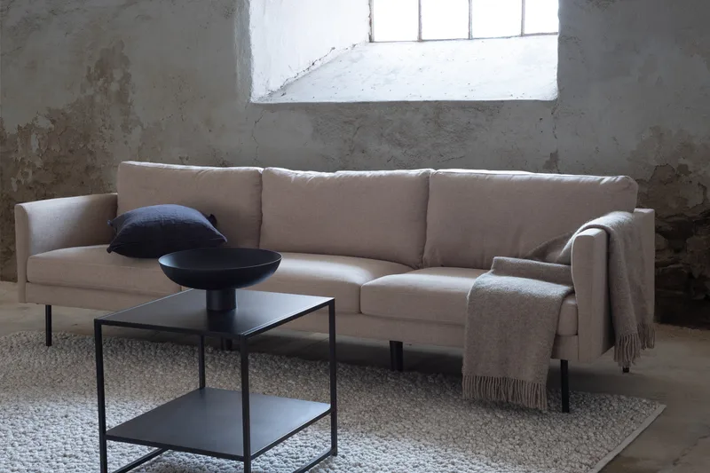 Zoom 3-sits Soffa - Brun - Products - Möbler - Soffa - 3 sits soffa