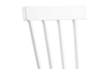 Alegra Matstol - Vit - Products - Möbler - Fåtölj & stolar - Pinnstol