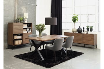 Azzy Matstol - Mörkgrå - Products - Möbler - Fåtölj & stolar - Matstol & köksstol