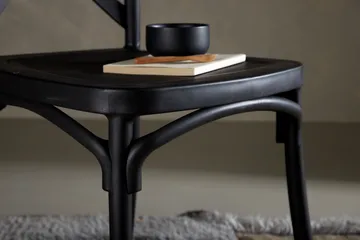 Crosett Matstol - Svart - Products - Möbler - Fåtölj & stolar - Matstol & köksstol