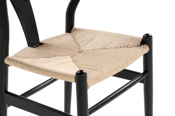 Dastoori Matstol - Svart - Products - Möbler - Fåtölj & stolar - Matstol & köksstol