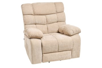 Elektrisk reclinerfåtölj Ares Beige - Beige - Products - Möbler - Fåtölj & stolar - Fåtölj - Biofåtölj & reclinerfåtölj
