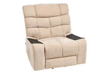 Elektrisk reclinerfåtölj Ares Beige - Beige - Products - Möbler - Fåtölj & stolar - Fåtölj - Biofåtölj & reclinerfåtölj