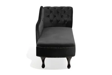 Nimes Schäslong - Svart - Products - Möbler - Fåtölj & stolar - Fåtölj - Liggfåtölj