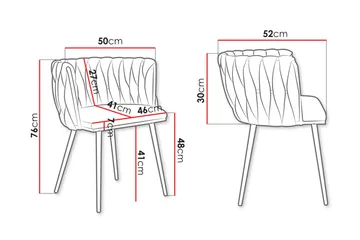 Garrick Karmstol - Svart - Products - Möbler - Fåtölj & stolar - Karmstol