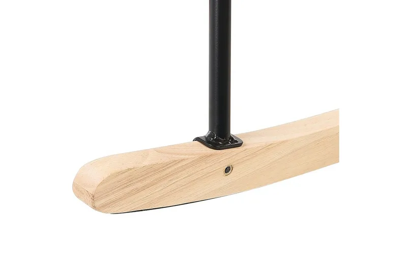 Gungstol Oulu - Gult, svart, ljust trä - Products - Möbler - Fåtölj & stolar - Fåtölj