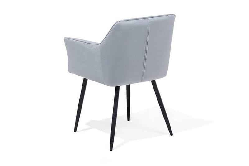 Jasmin Stol Set Om 2 St - Grå - Products - Möbler - Fåtölj & stolar - Karmstol