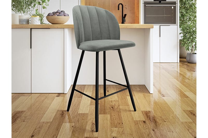 Kintore Barstol - Svart - Products - Möbler - Fåtölj & stolar - Barstol & barpall